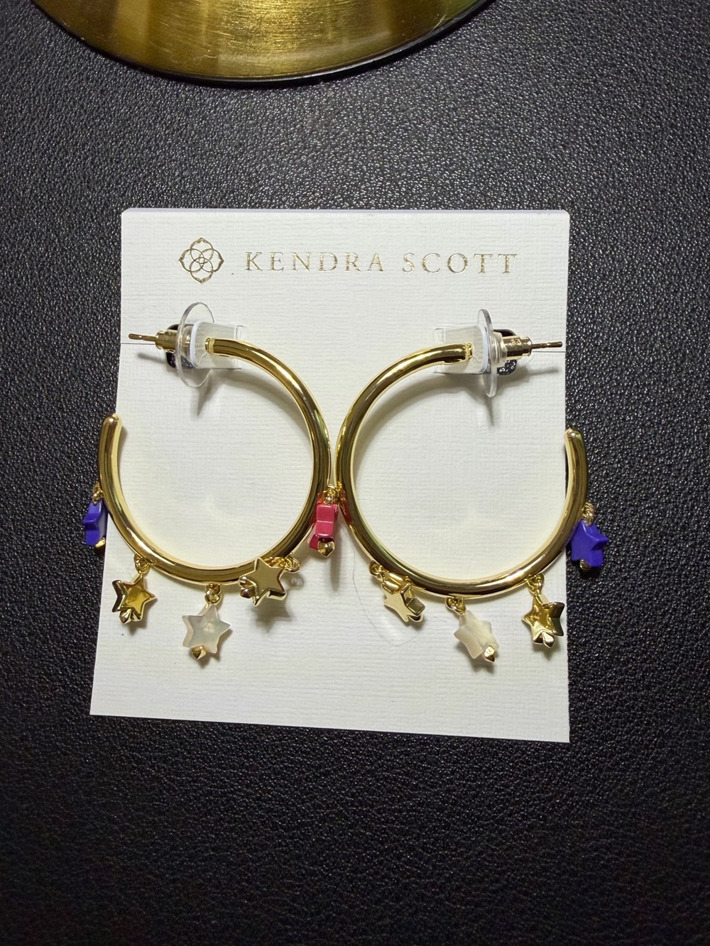 NWT Kendra Scott Camila Hoop Earrings